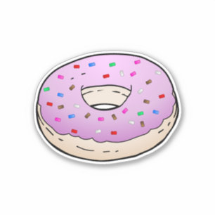 Sticker à donut