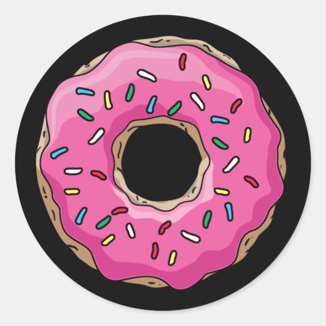 Sticker à donut (Devant)