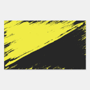 Sticker à drapeau anarcho-capitaliste brossé