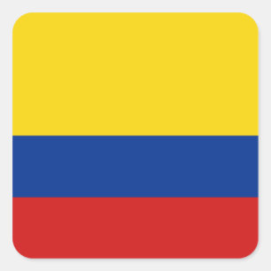 Sticker à drapeau colombien