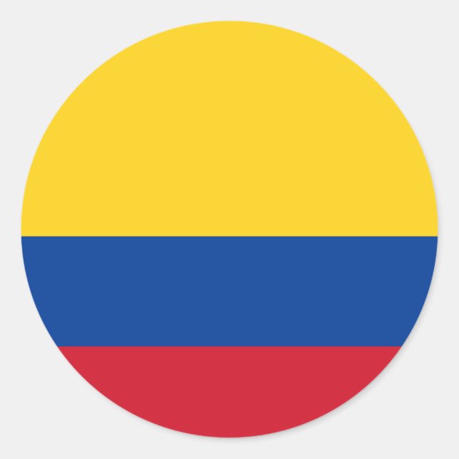 Sticker à drapeau colombien (Devant)