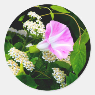 Sticker à enveloppe de Mariage floral