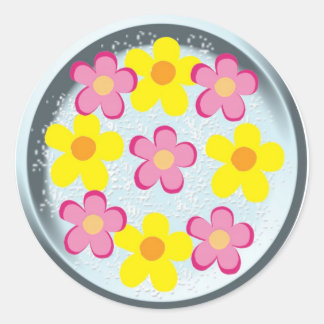 Sticker à fleurs