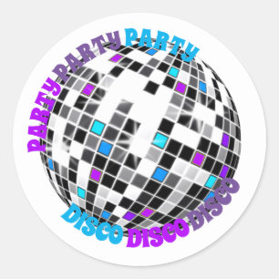 Sticker à la mode Disco Ball