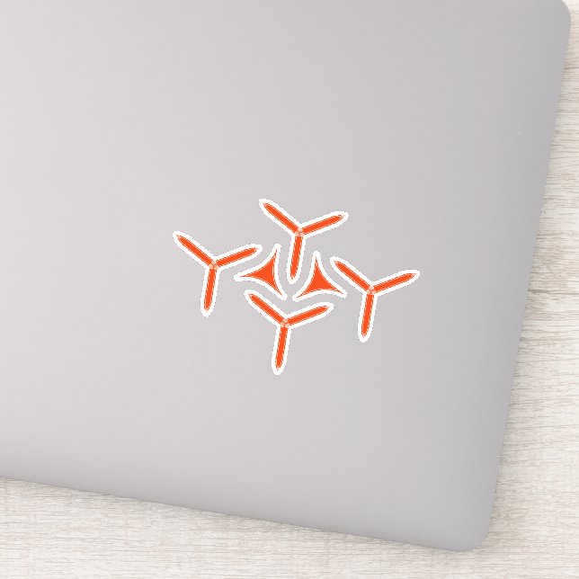 Sticker à lame gothique (Détail)