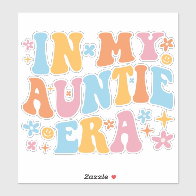 Sticker A L'Ère De Ma Tante (Feuille)