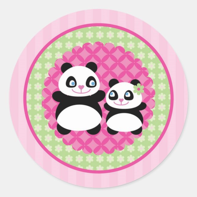 Sticker à l'ours Panda (Devant)