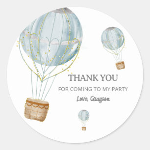 Sticker à Merci de ballon à air chaud