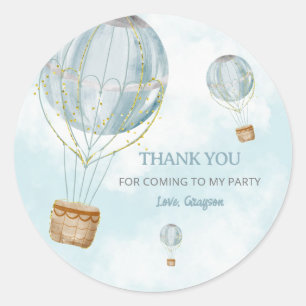 Sticker à Merci de ballon à air chaud