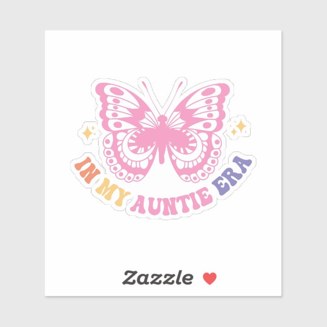 Sticker À Mon Époque Tante (Feuille)