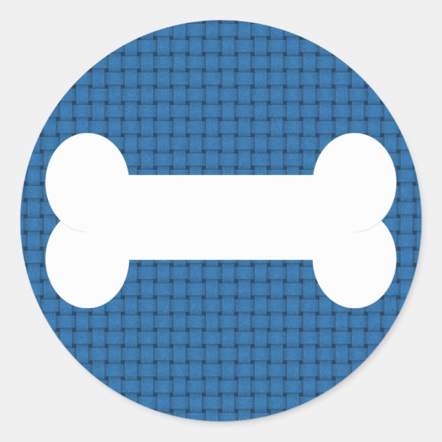 Sticker à os de chien (Devant)