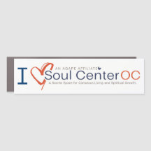 Sticker à pare-chocs I Heart Soul Centre OC