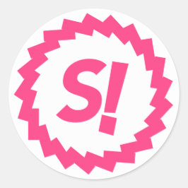 Sticker à pièce ESPAKCHAIN rond