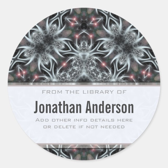 Sticker à plaques d'argenté magique (Devant)