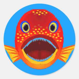 Sticker à poisson