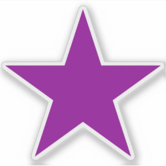 Sticker A Purple Star Of Anarcha-Feminism 