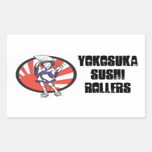 Sticker à roulettes Yokosuka Sushi 2