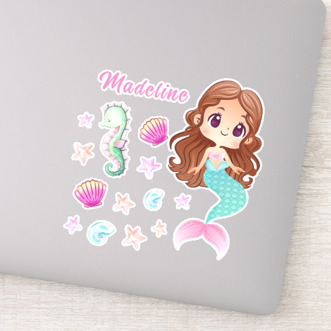 Sticker à set personnalisé pour enfant (Détail)