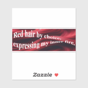 Sticker à tête rouge 1
