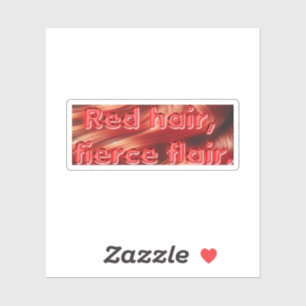 Sticker à tête rouge 2