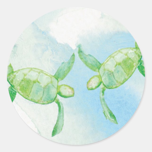 Sticker à tortue Honu (Devant)
