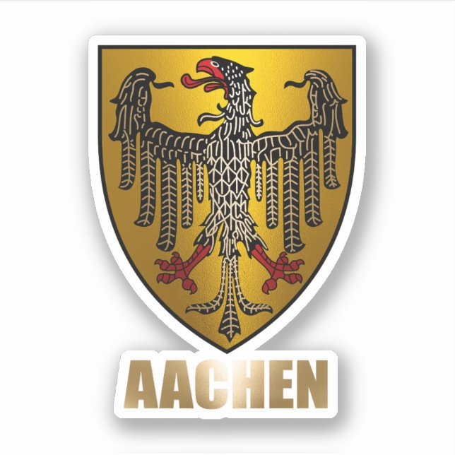 Sticker Aachen (Devant)