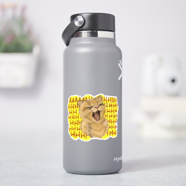 Sticker AAHHHnimal - Chat (HydroFlask)