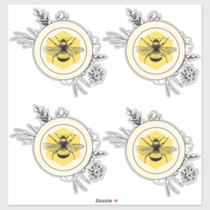 Sticker Abeille