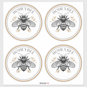 Sticker Abeille à miel