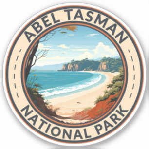 Sticker Abel Tasman National Park Nouvelle-Zélande Travel 