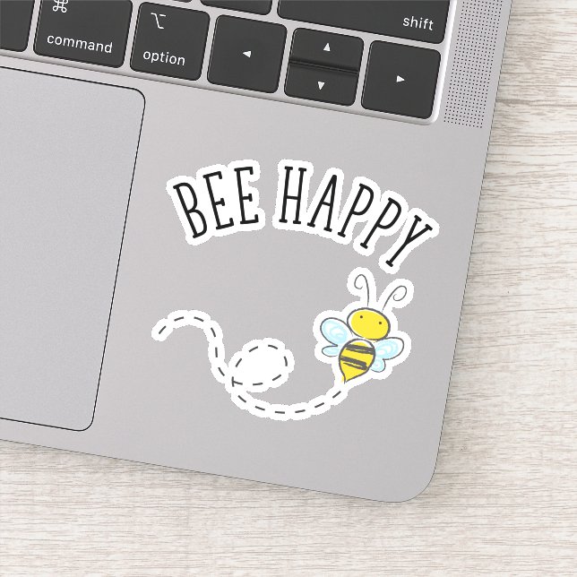 Sticker Abey Happy (Détail)