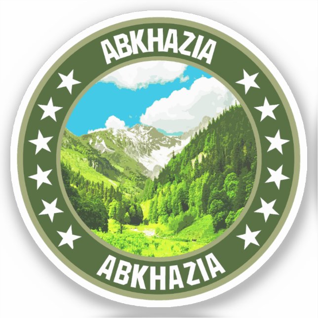 Sticker Abkhasia (Recto)