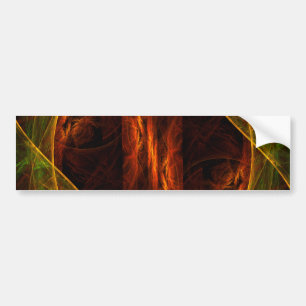 Sticker Abstrait pour pare-chocs de la jungle myst
