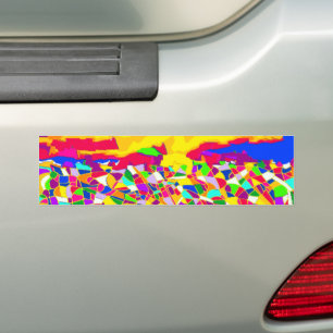 Sticker Abstrait pour peinture à l'huile de transc