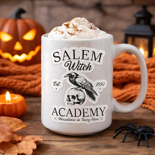 Sticker Académie de sorcière de Salem Halloween découpé su