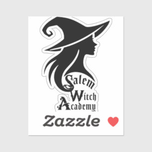 Sticker Académie de sorcières de Salem sorcières wiccanes