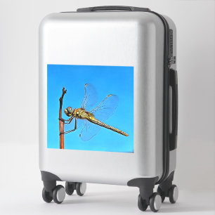 Sticker Accrochez-Vous Là Dragonfly Artistique