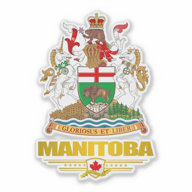 Sticker ACO du Manitoba (Devant)