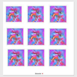Sticker Acrophobie