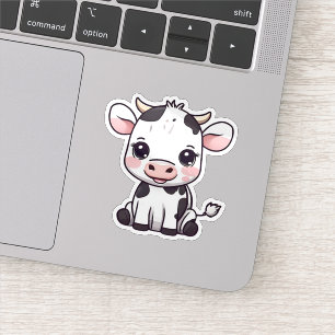Sticker Adorable Vache imperméable