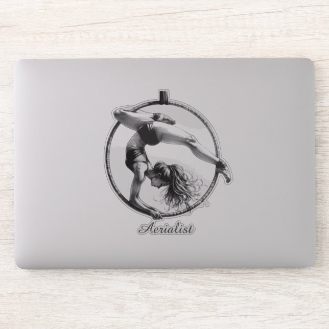 Sticker Aérienne Hoop Lyra (Ordinateur)