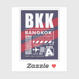 Sticker Aéroport BKK Bangkok