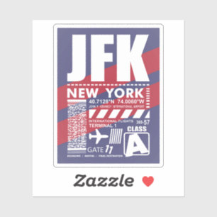 Sticker Aéroport JFK New York