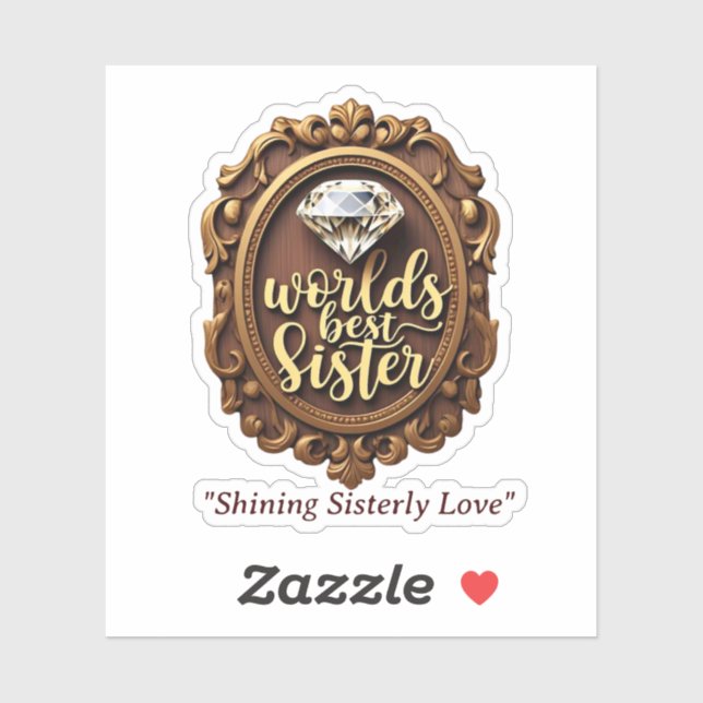 Sticker "Affection de la Soeur Lumineuse" (Feuille)