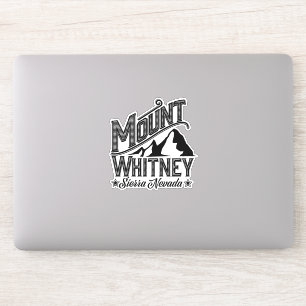Sticker Affiche de voyage Mont Whitney Sierra Nevada