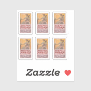 Sticker Affiche de Zdenka Cerny par Alphonse Mucha