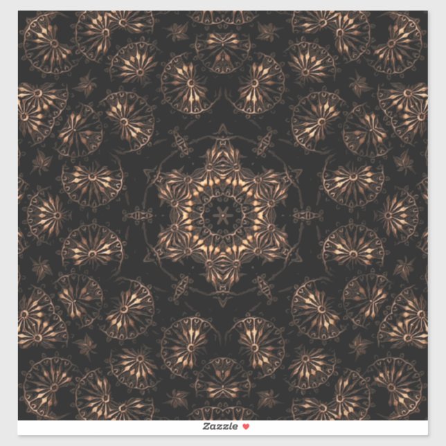 Sticker Âge de bronze Mandala (Feuille)