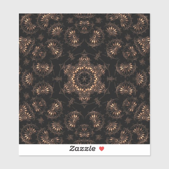 Sticker Âge de bronze Mandala (Feuille)