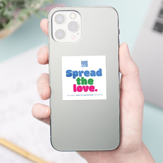 Sticker AHEI diffuse la Promo de l'autocollant d'amour (Téléphone)