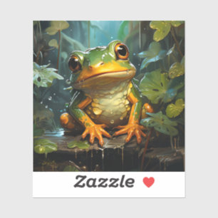 Sticker Ai Frog